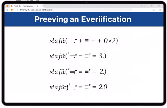Theorem Proving and Verification